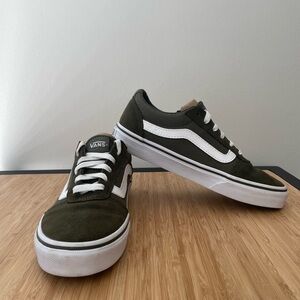 Vans Old Skool Olive Green Suede/Canvas